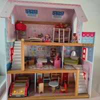 casetta bambole con accessori