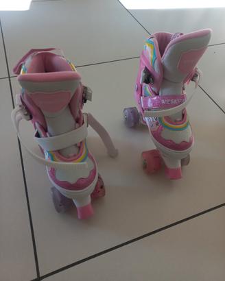 Pattini bambina 4 ruote
