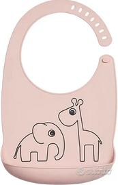 Done By Deer Bavetta Bavaglino in Silicone Rosa