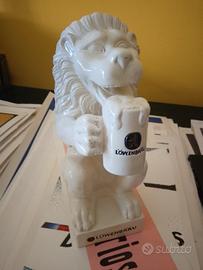 spillatore birra Lowenbrau ceramica Leone epoca