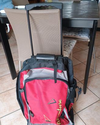 Zaino con rotelle