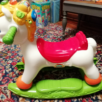 Cavallo 2 funzioni a dondolo o ruote