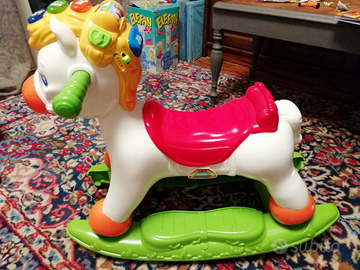 Cavallo 2 funzioni a dondolo o ruote