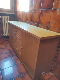 Mobiletto/Cassettiera in legno