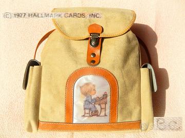 VINTAGE BETSEY CLARK baby zainetto 1980 Collezione