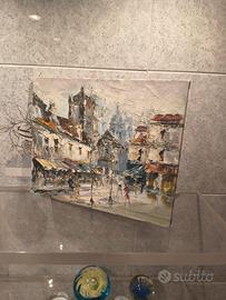 Dipinto olio su tela Randall Davey 