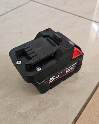 Adattatore Milwaukee M18 / Utensili Parkside X20V