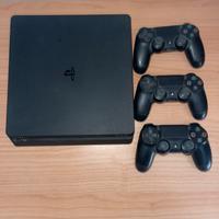 Ps4 1Tb+3 controller+4 giochi