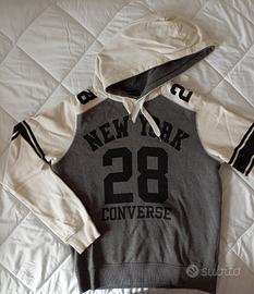 Felpa CONVERSE Cappuccio made Italy Taglia L