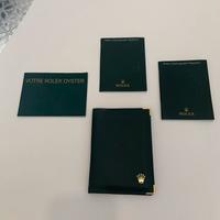 Set Portafogli Rolex e Libretti Garanzia orologio