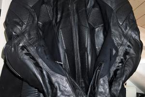 Tuta moto Spyke Aragon race zero nero canguro