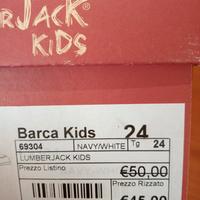 Scarpe da bambino numero 24