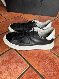 Philippe Model Paris Sneakers Nere/Bianche TG 44