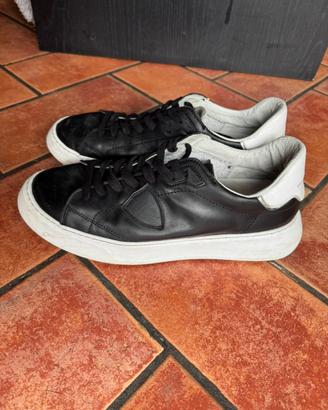 Philippe Model Paris Sneakers Nere/Bianche TG 44