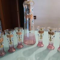 Servizio Bicchieri e Brocca Liberty 