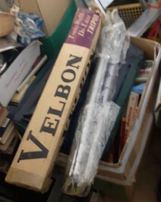 Tripode vintage Velbon De-Luxe.