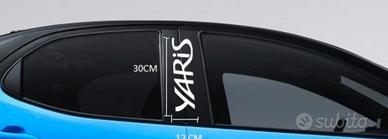 adesivo Toyota Yaris