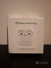 Cuffiette True Wireless Phone and Energy