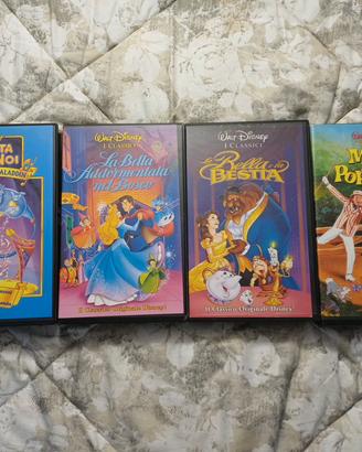 Videocassette vhs disney 