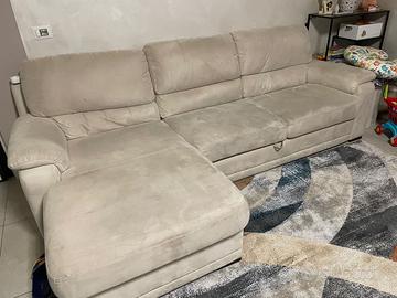 Divano 3 posti con penisola