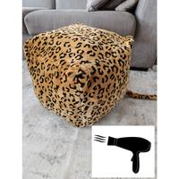 Ikea Pouf Gonfiabile Con Phon, Leopardato Con Coda