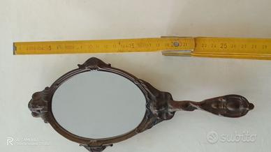 specchio  a mano  art noveau     antico