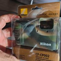 Custodia mimetica in silicone per Nikon AW130