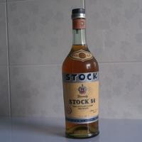 Stock 84 bottiglia Brandy anni 70 nuova