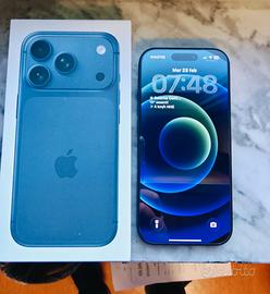 iPhone 17 Pro 256GB Blu Profondo 100% Batteria