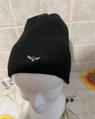 Berretto-Cappello in cotone colore Nero