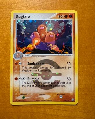 Pokemon Dugtrio 22/112 Holo ENG