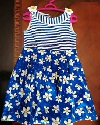 Abito Mayoral bimba 5 anni (110cm) Righe e Fiori