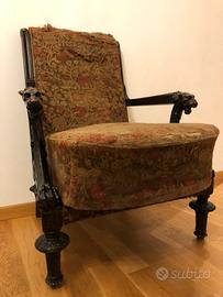 Poltrona Impero d’epoca – Prima metà XIX secolo