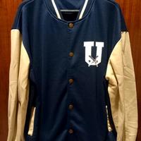 Giacca felpata stile college 