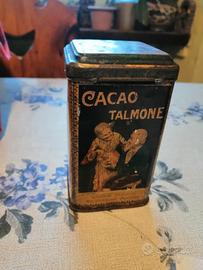 scatola in latta Cacao Talmone Michele Torino
