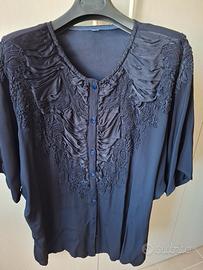 Completo blu da cerimonia