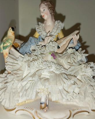 statuetta porcellana tedesca 