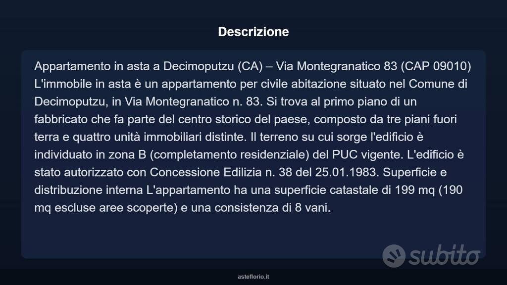 Appartamento – Decimoputzu, Casteddu/Cagliari - Vista 5