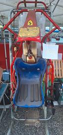 go kart telaio e motore Dap