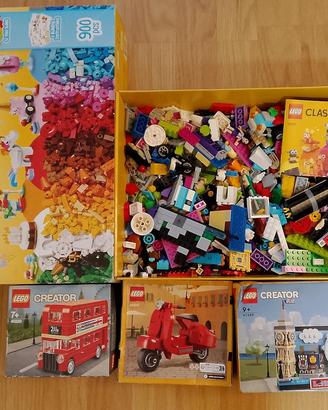 Lotto Lego sfuso+set imballati