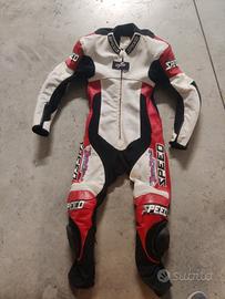 tuta minimoto bambino 9/10 anni