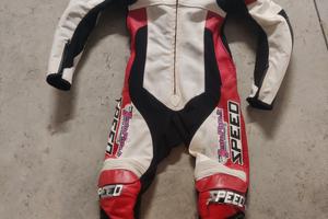tuta minimoto bambino 9/10 anni