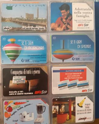 schede telefoniche anni 90/2000
