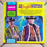 12 Spaghetti Western vinile prima stampa