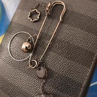 Spilla  da balia decorativa  con pendenti