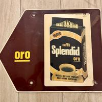 Insegna pubblicitaria Caffè Splendid vintage