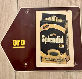 Insegna pubblicitaria Caffè Splendid vintage