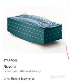 Lettino ad acqua da massaggio o per il relax