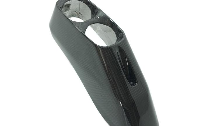 FONDELLO SCARICO TERMINALE ORIGINALE CARBONIO DUCA