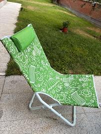 Sdraio da giardino / mare come nuova